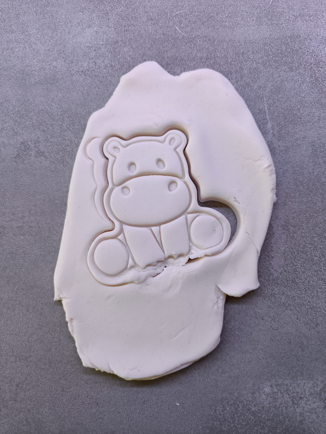 Cute Hippo cookie cutter