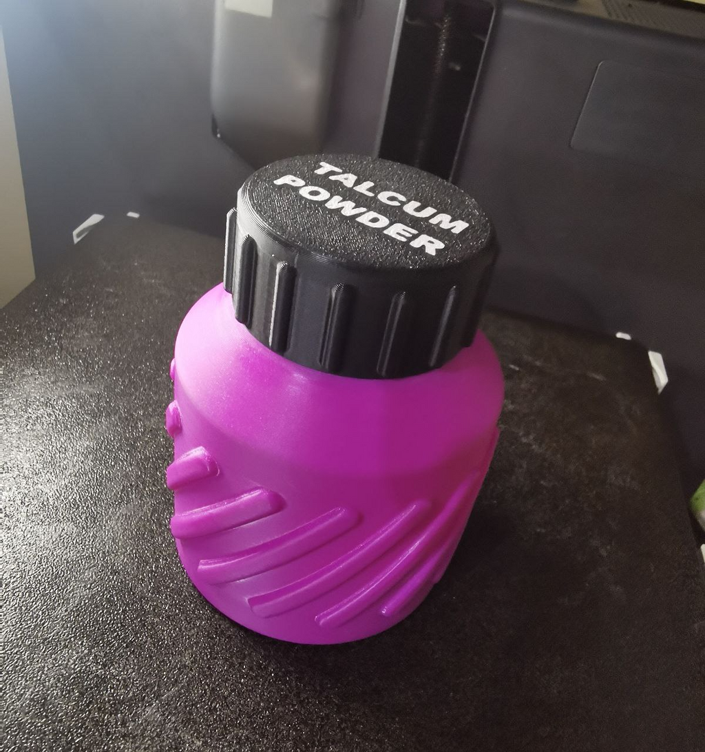 Container for Talc Powder