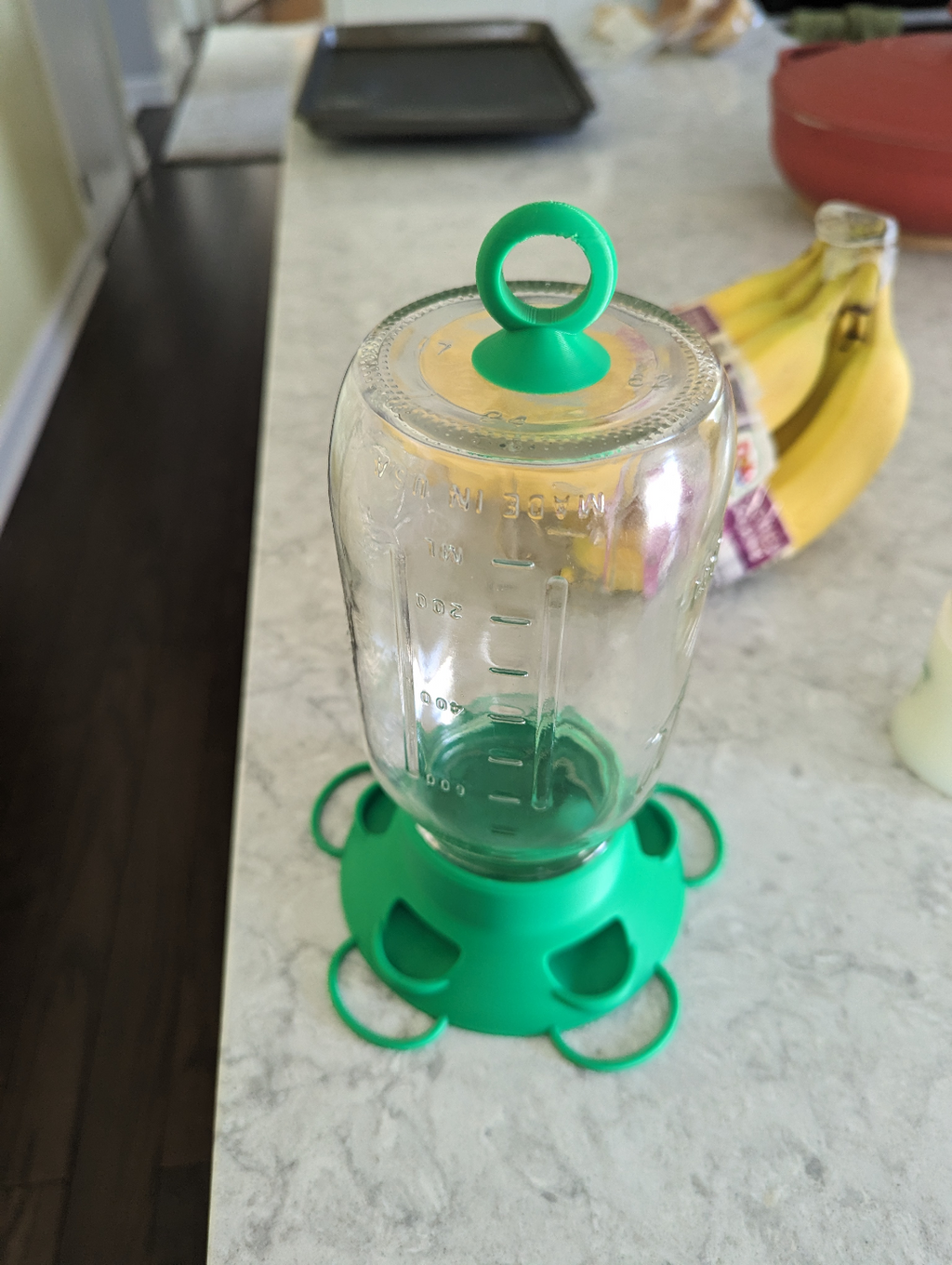 Mason Jar Bird Feeder Hook