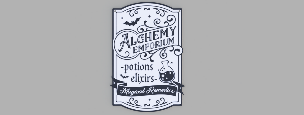 Apothecary Sign