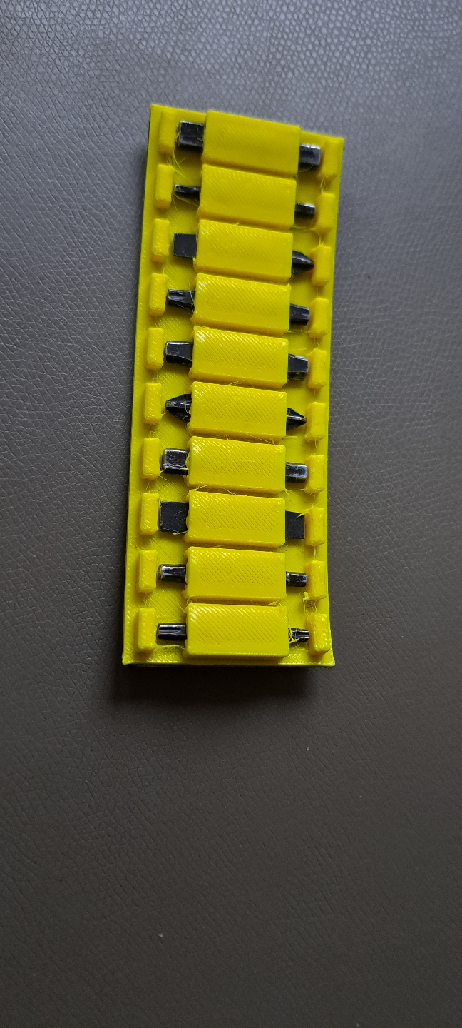Flexible Leatherman Bit Holder for looped Belts