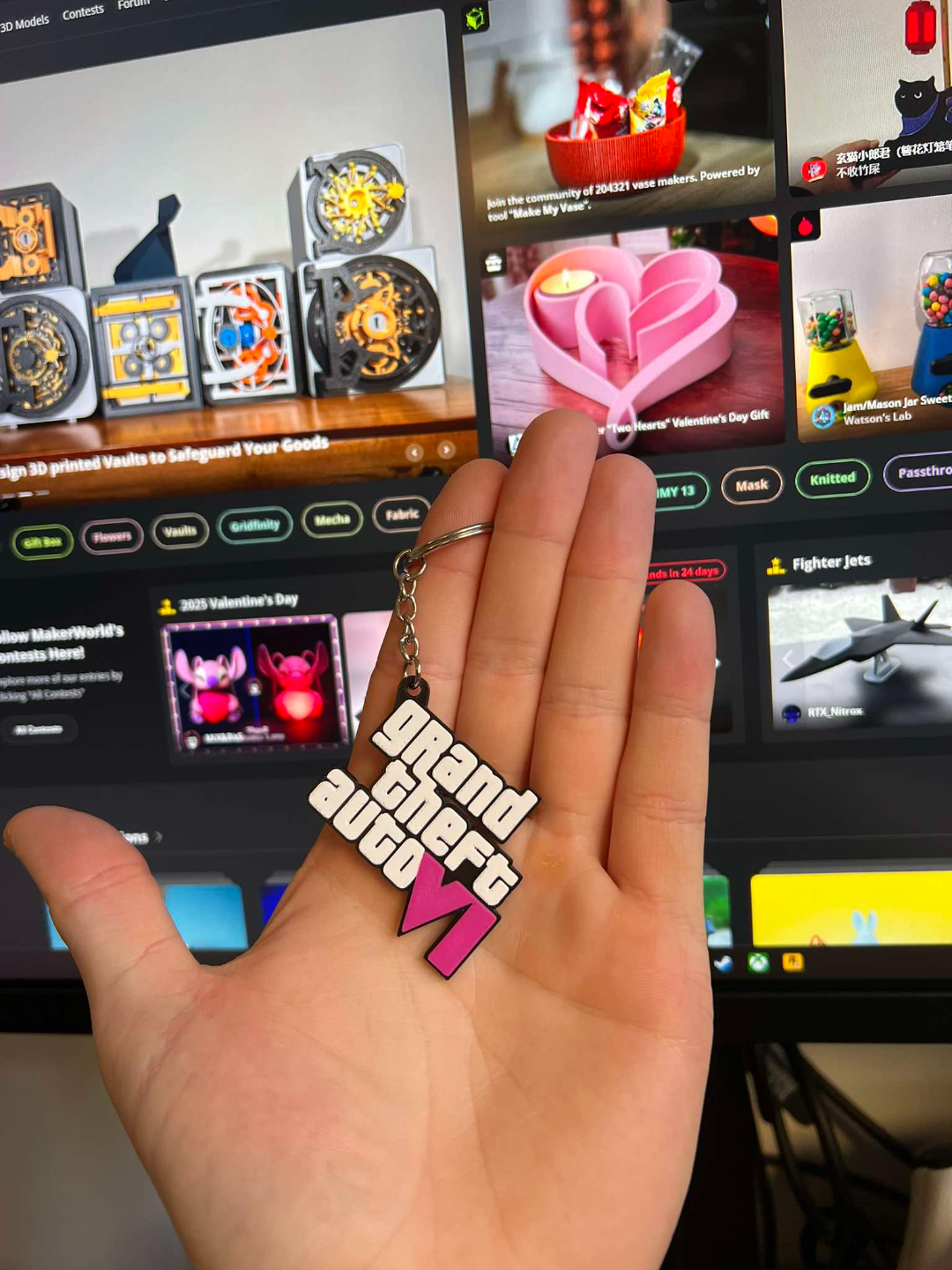 Grand Theft Auto 6 keychain
