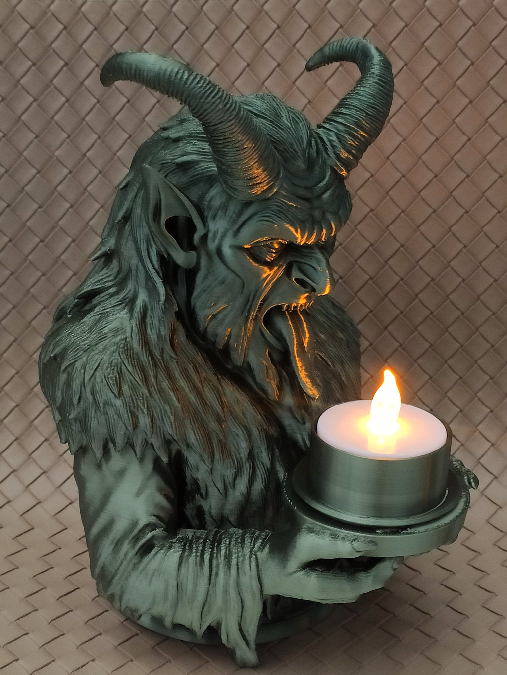 Naughty - Krampus LED tealight Collection