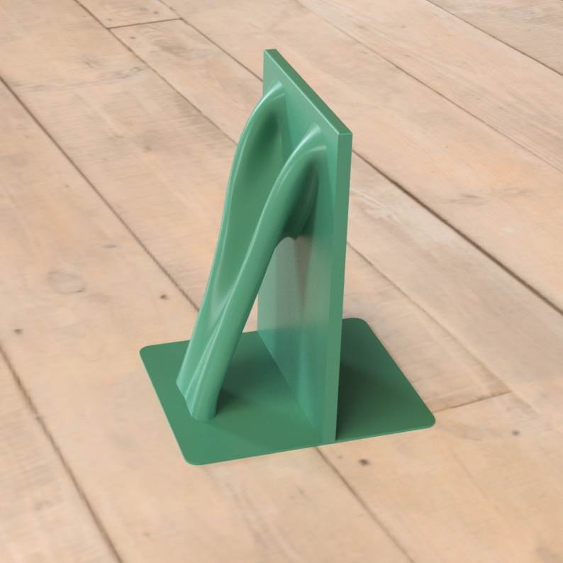 Generative Design Bookends: Organic Looking bookends with Science!