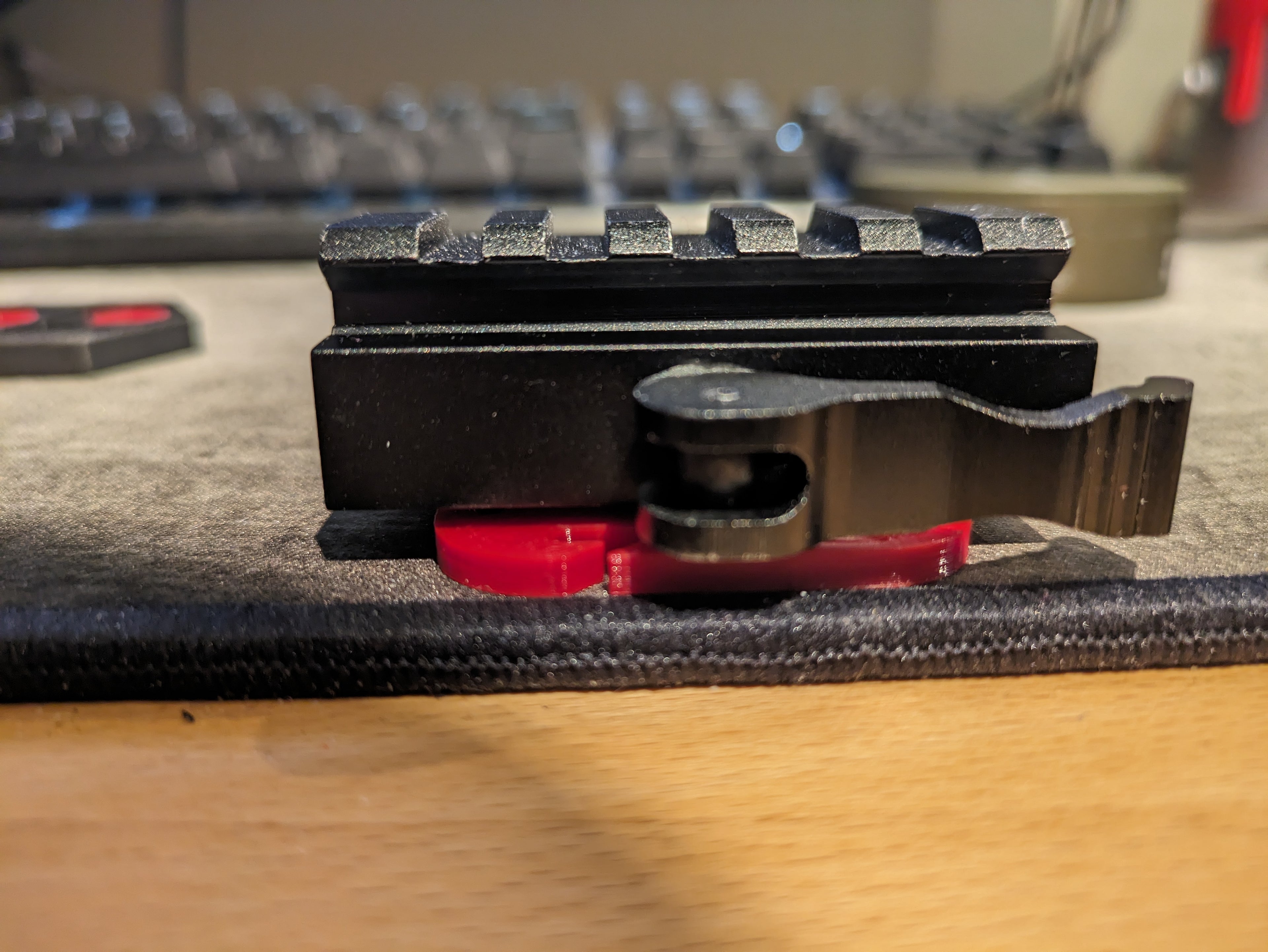Picatinny attachment for Molle system