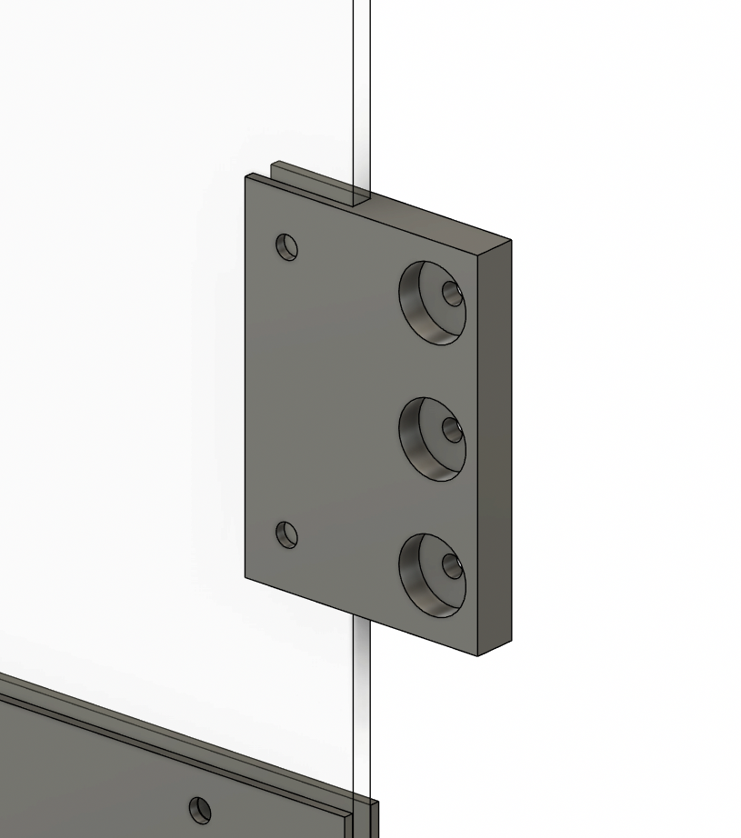 magnetic latch for 3mm acryllic