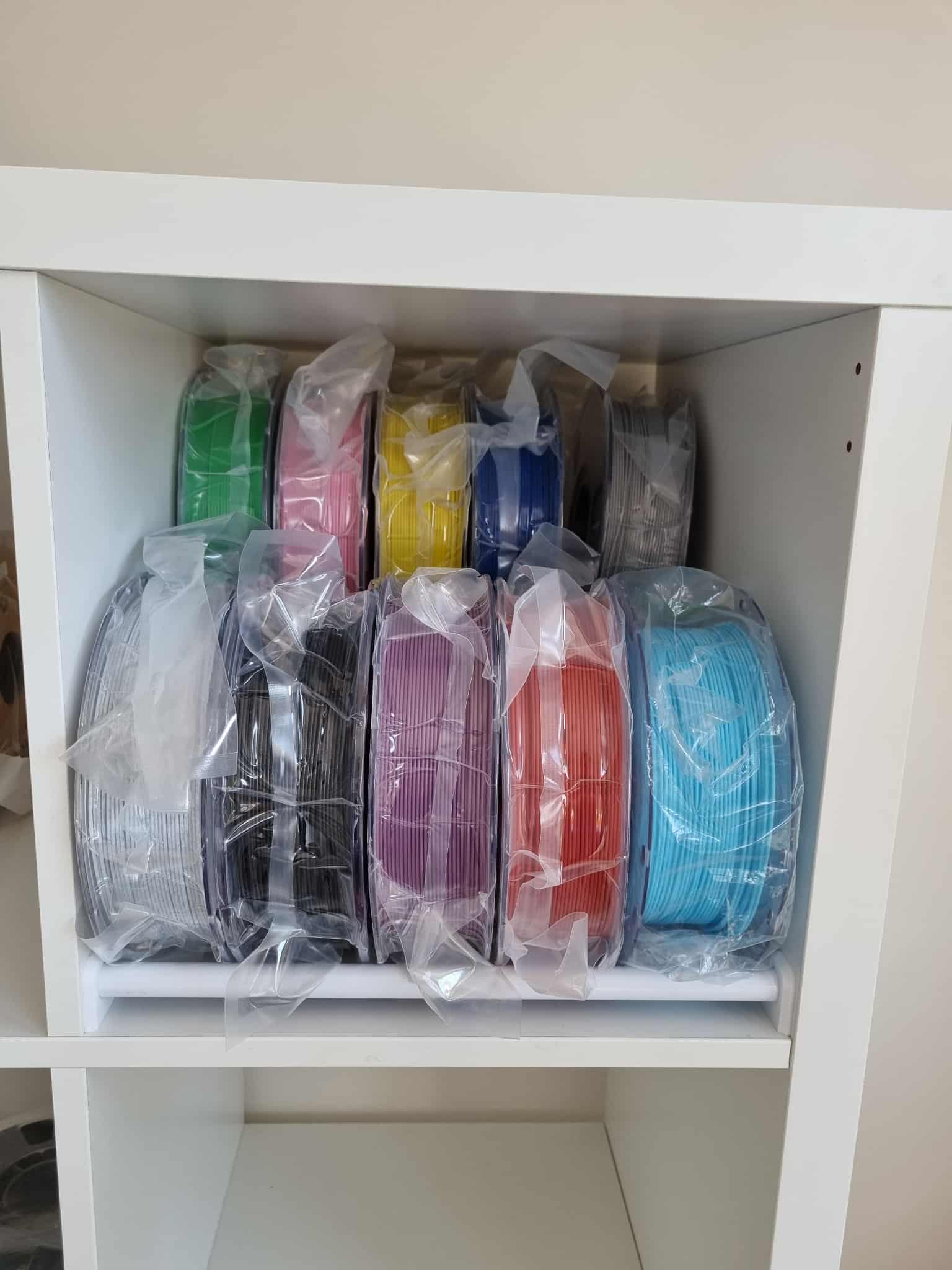 Ikea Kallax Filament Holder