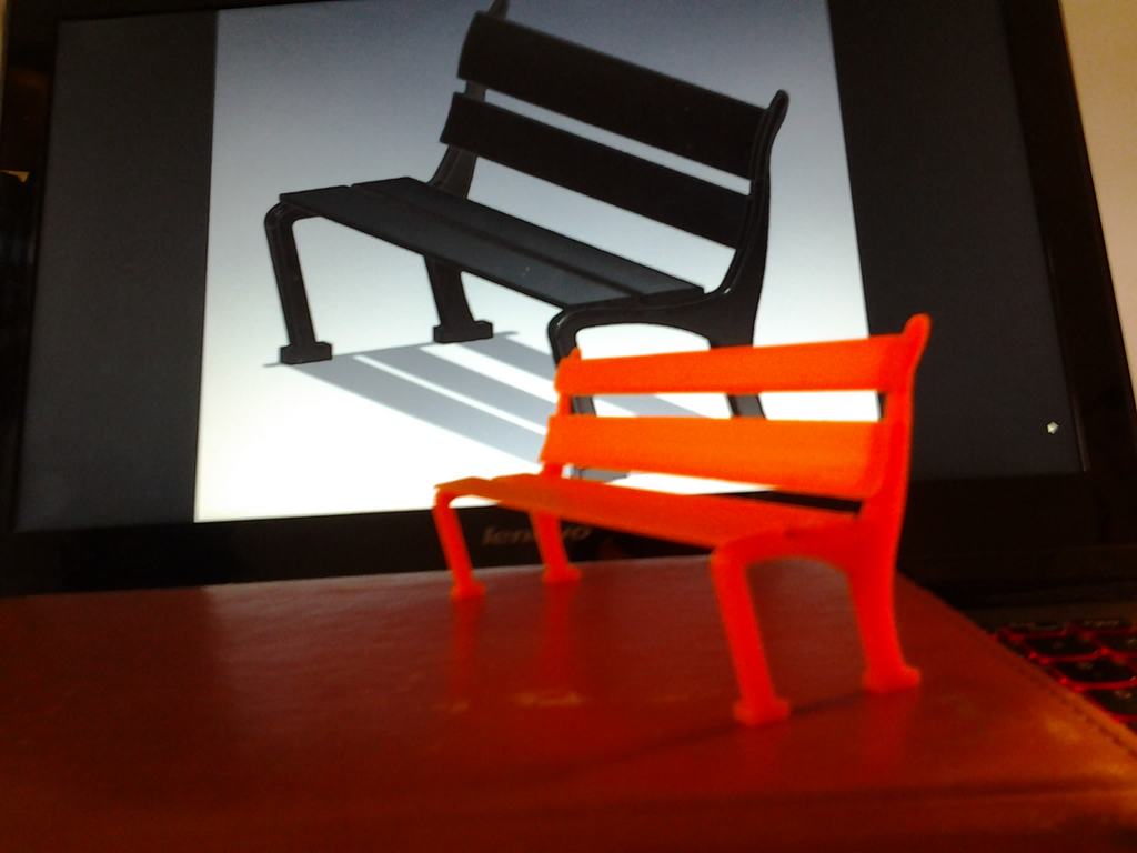 Outdoor bench