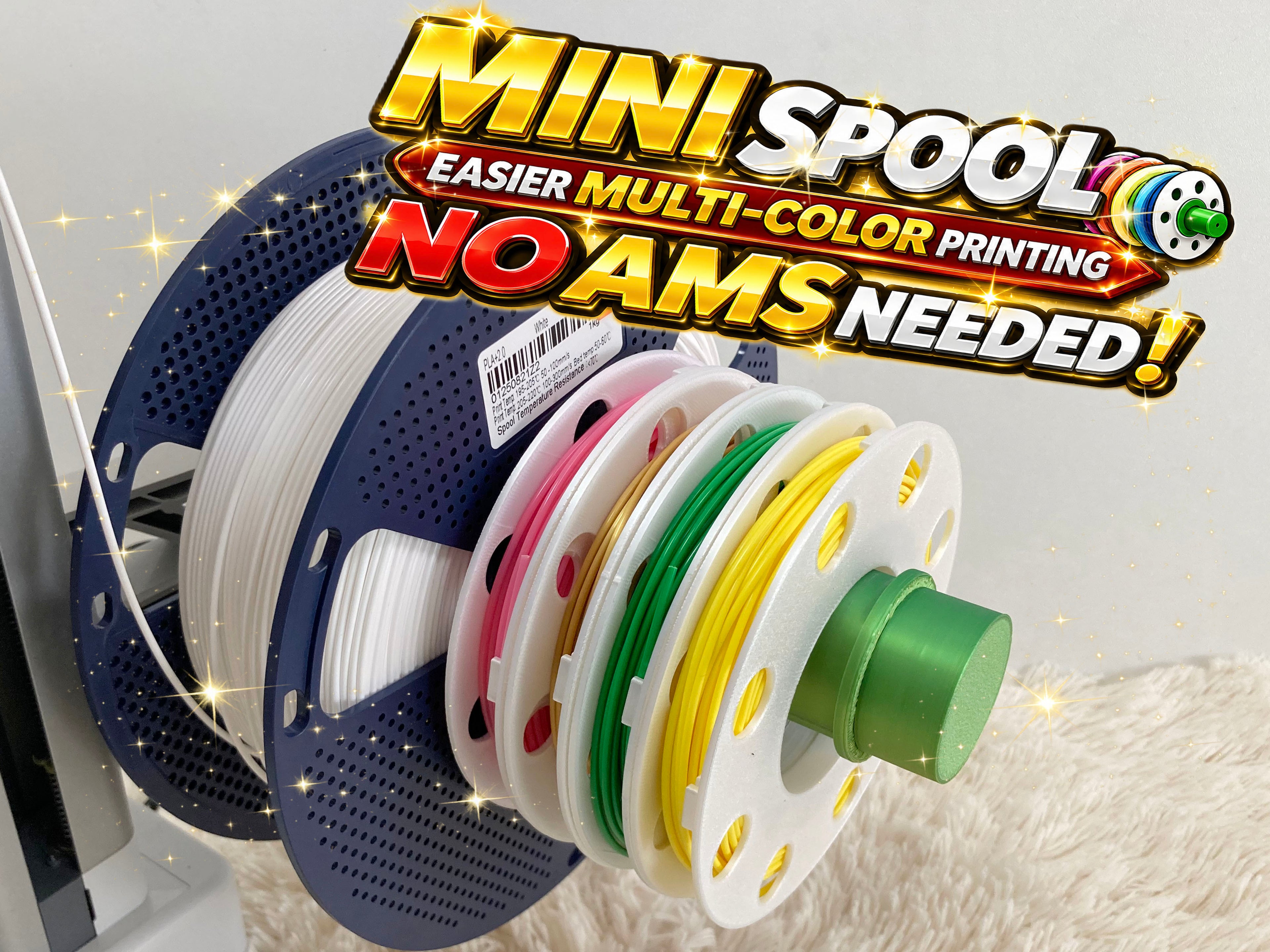 Mini Spool for Bambu Lab A1 mini_吉田工房