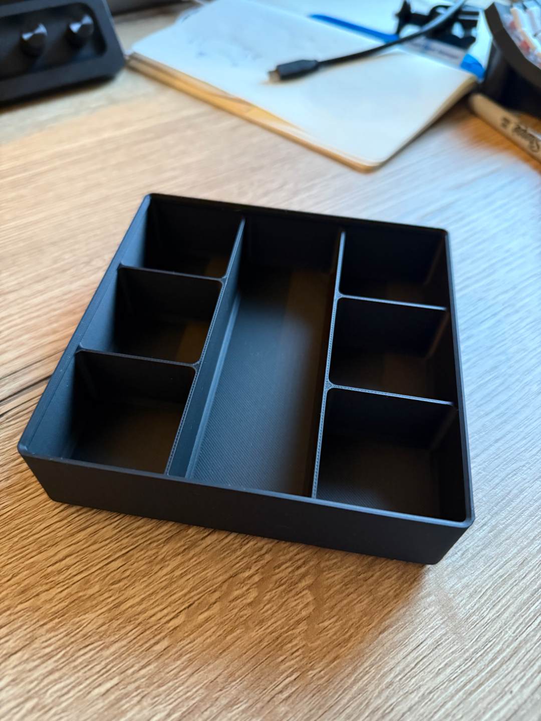 Gridfinity parts tray 3x3 5u