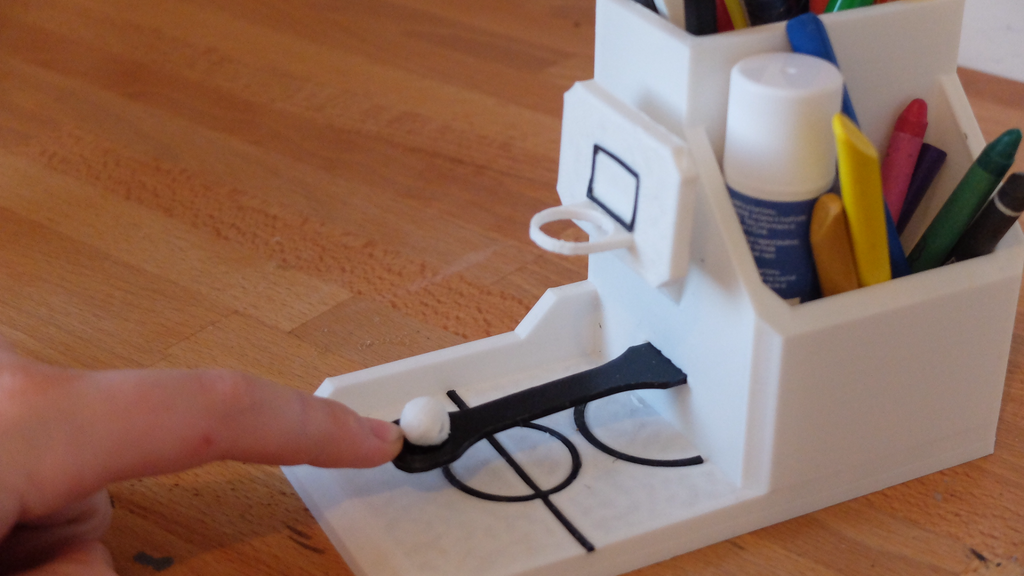 Basketball Office Organizer Toy