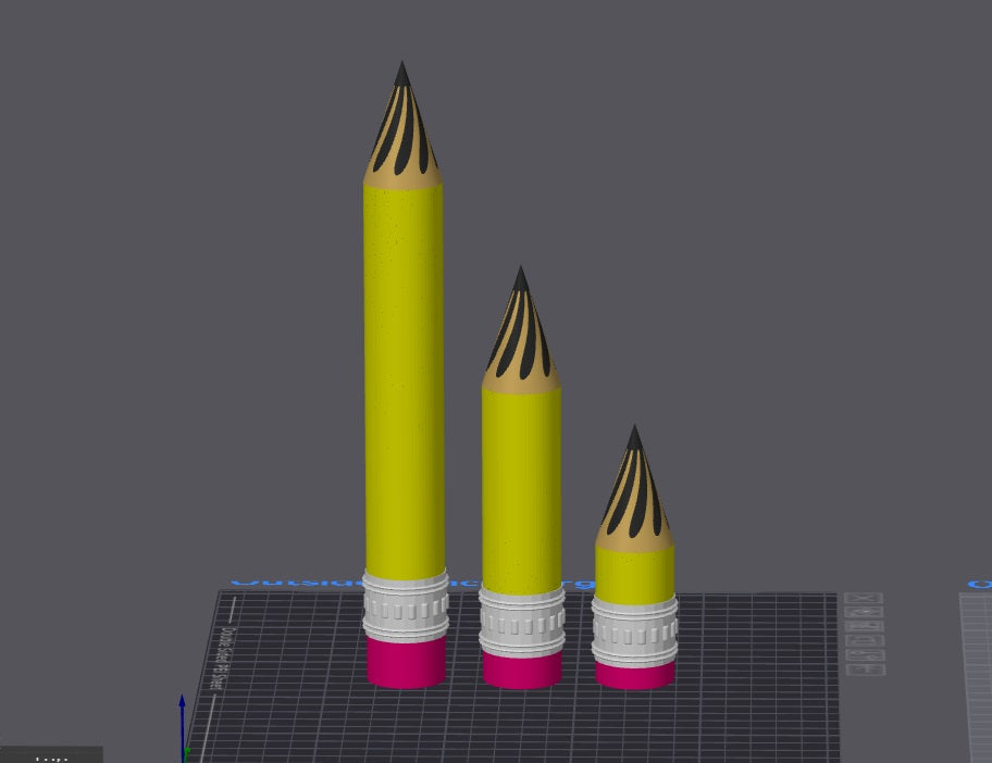Impossible Pass-Thru Rounded Pencils