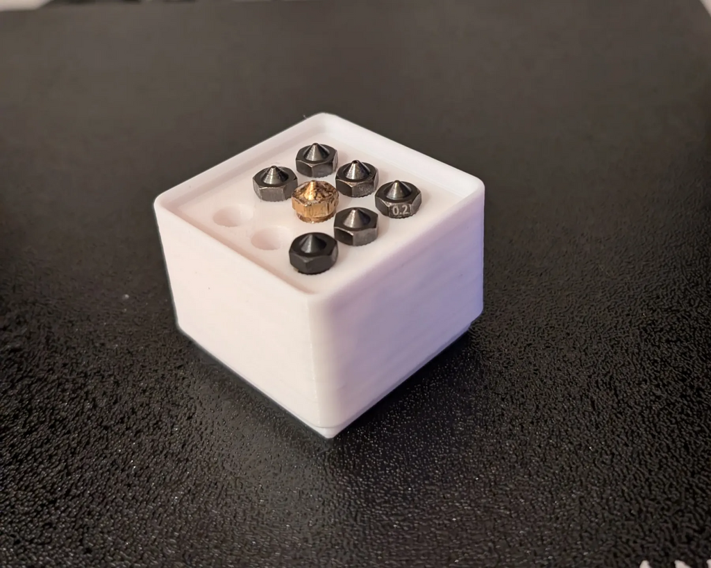 Gridfinity Kobra 2 Nozzle holder