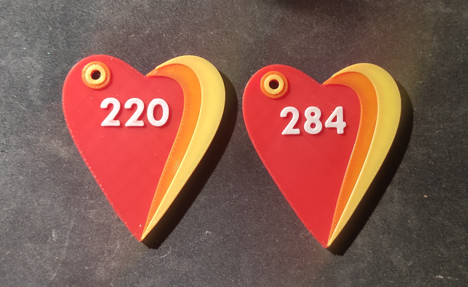 Amicable Numbers Heart Pair