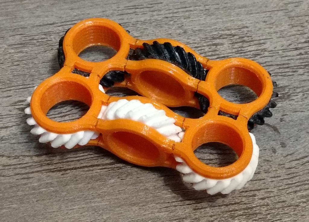Small Helical Gear Fidget Toy