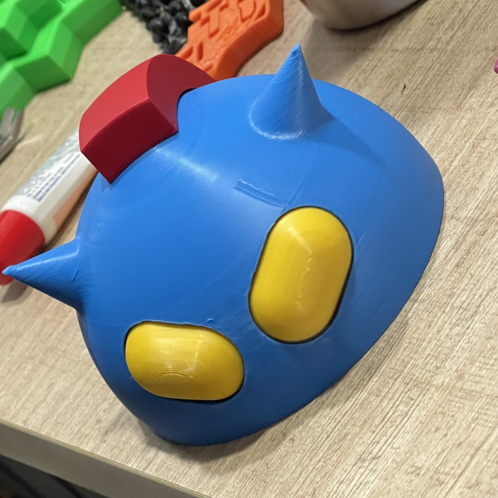 Action Kamen Chibi Helmet from Shinchan (No AMS)