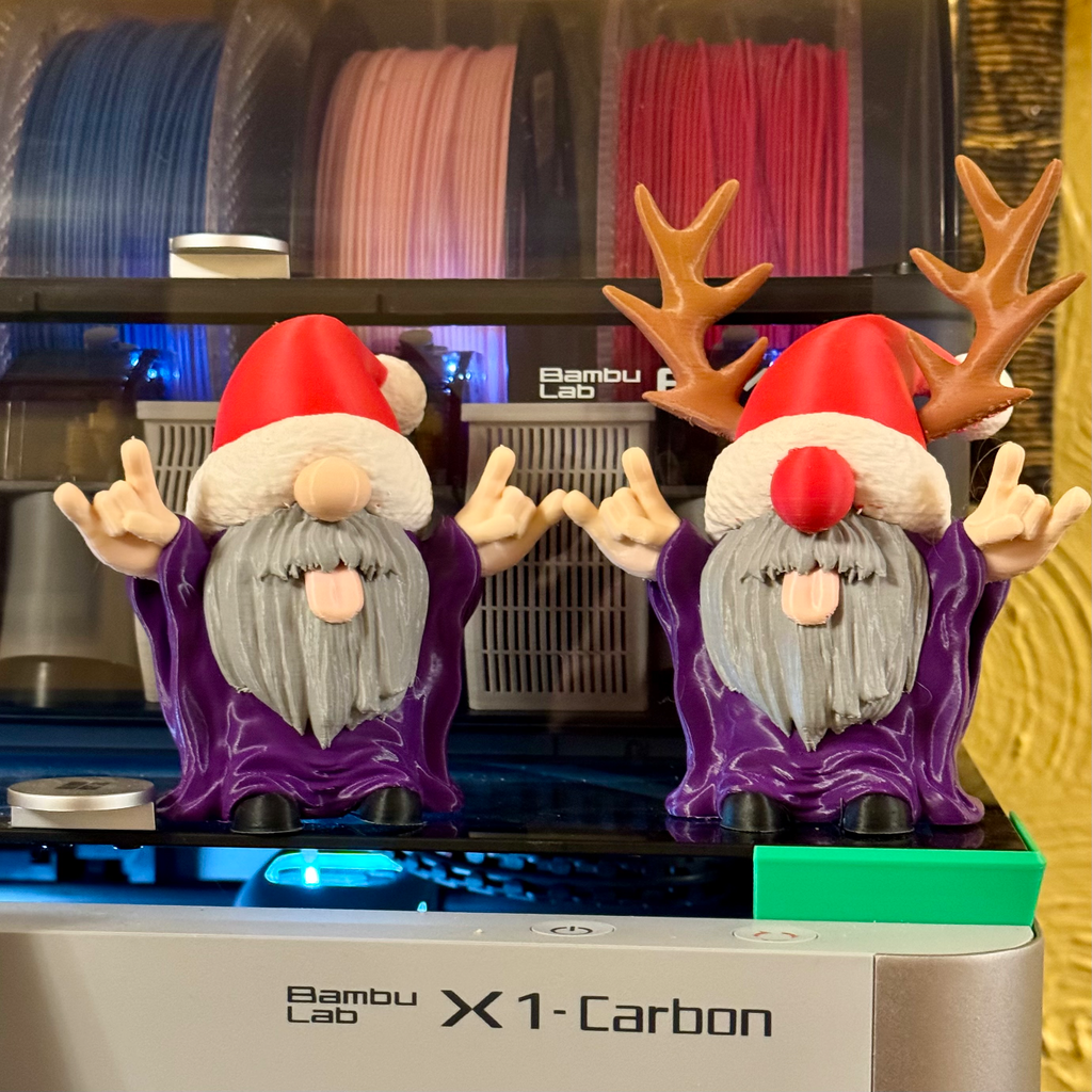Rocker Gnome Christmas Version