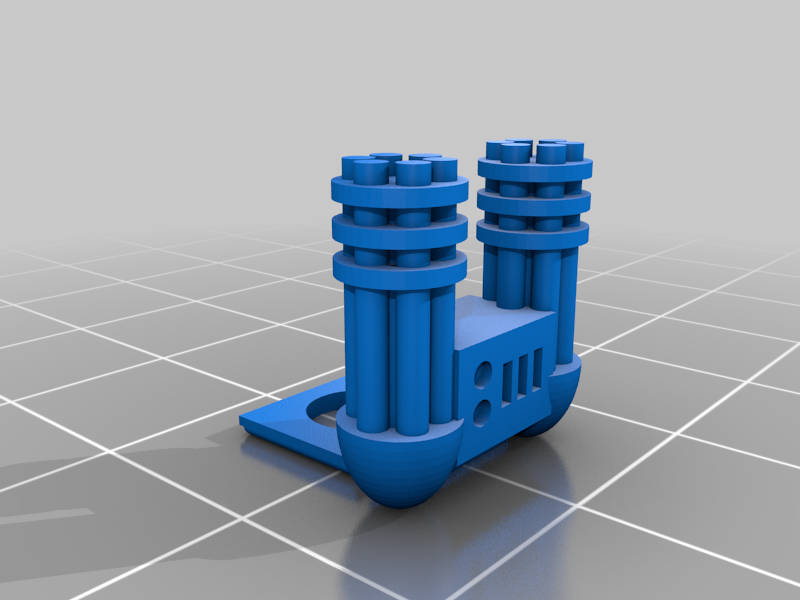 Machine Gun Jetpacks for Brick Minifigures