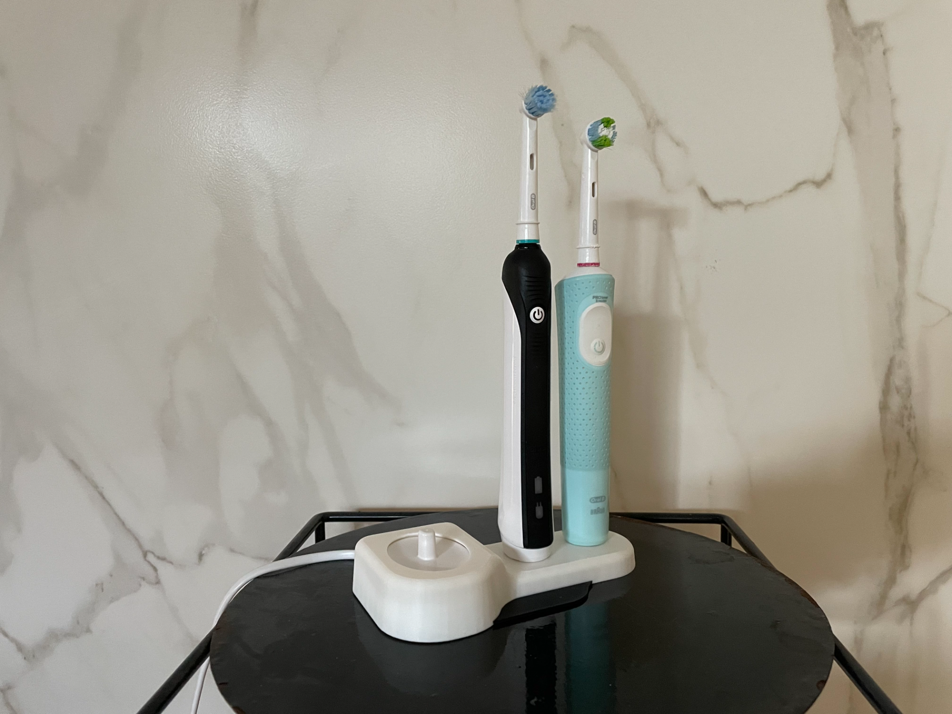 Toothbrush charger and stand
