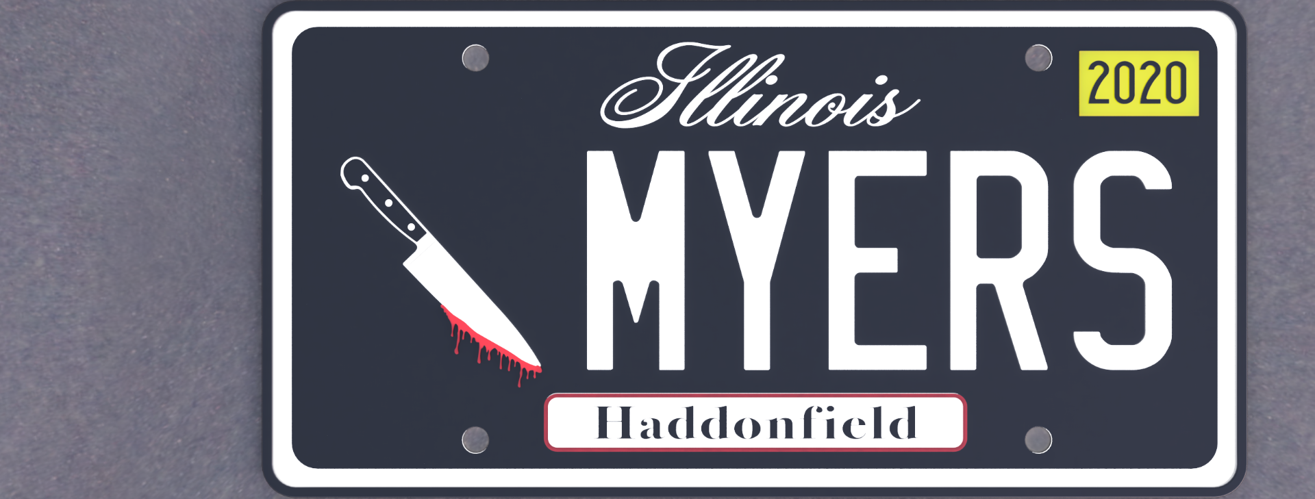 Halloween Myers Sign