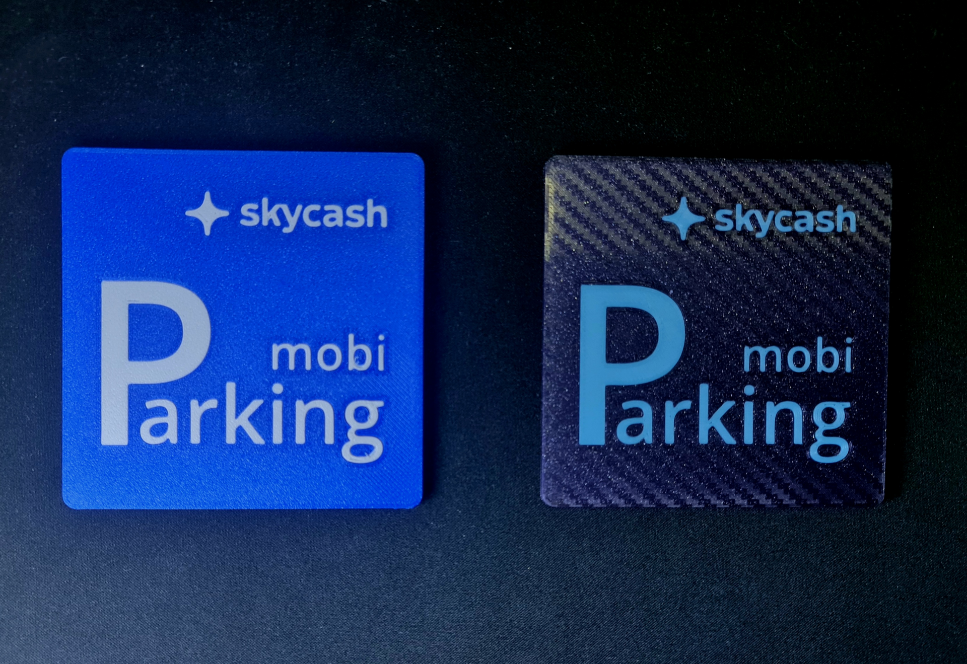 mobiParking badge multicolor