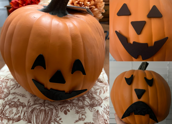 Jack O Lantern DIY kit (Pumpkin decorating kit)