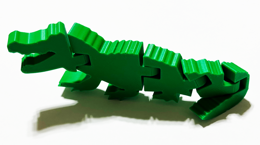 Articulated Alligator (Print In Place)
