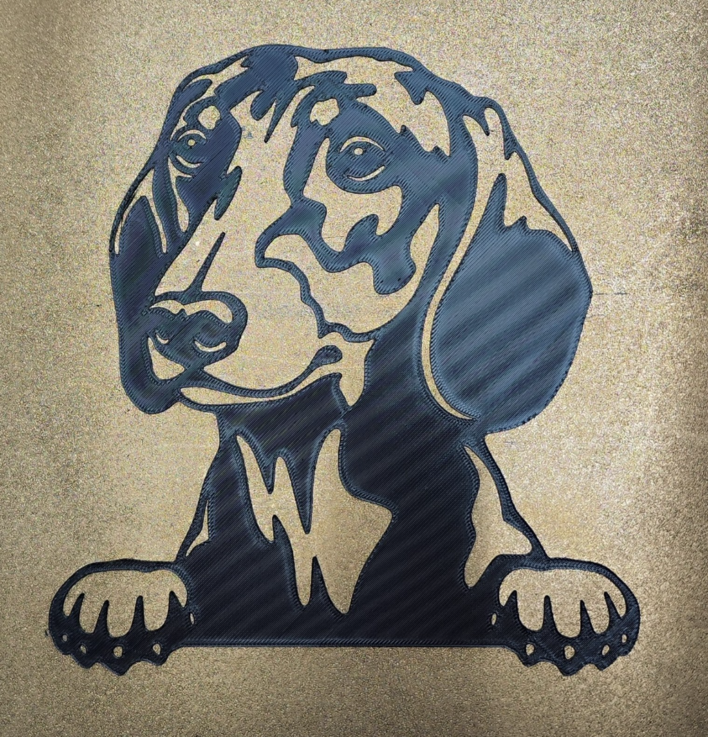 Dachshund - Jezevčík wall art