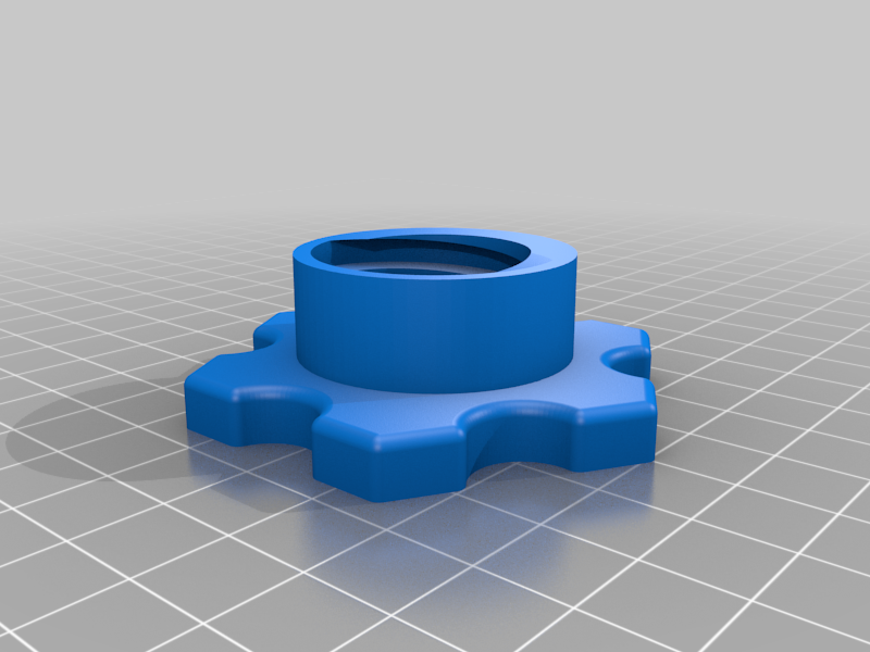 Retaining nut for barbell or dumbell weight