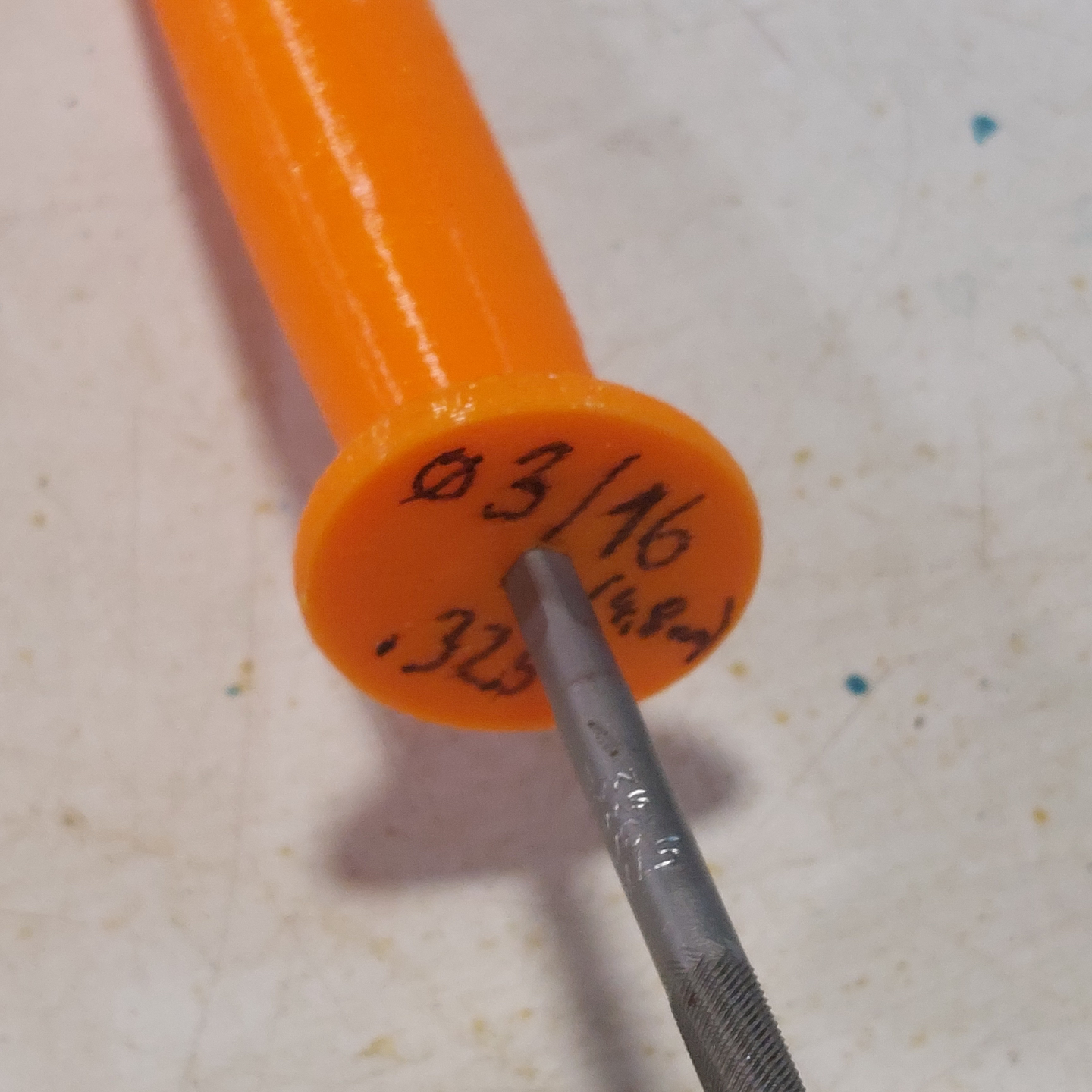 Stihl file handle