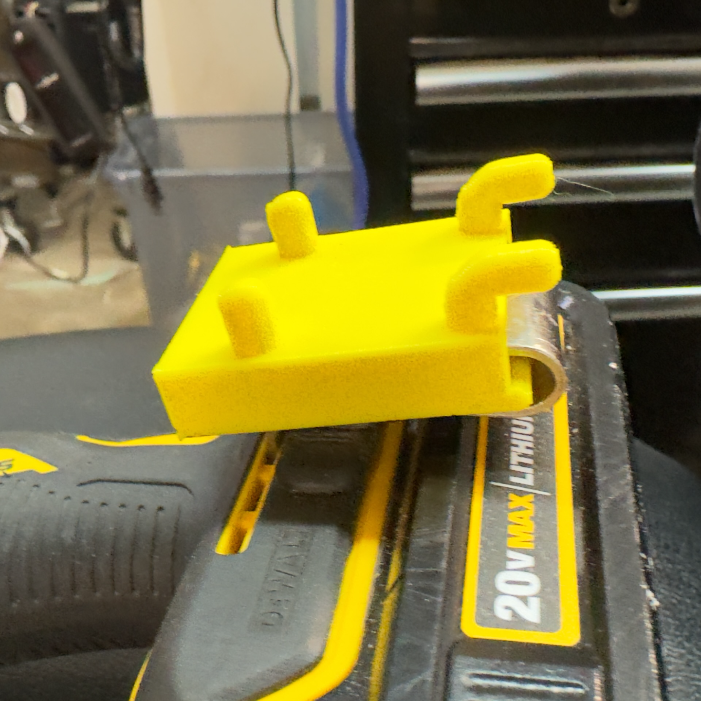DeWalt Drill / Driver pegboard hook.
