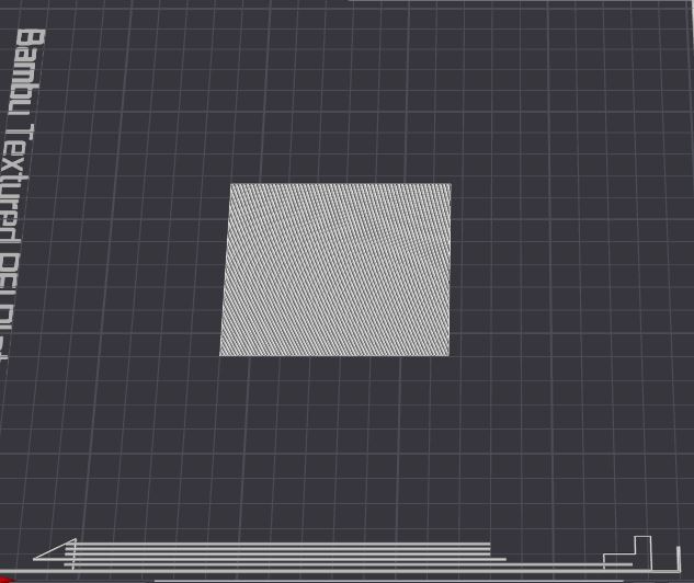 First Layer Test 3" x 3" Bambu Lab Flow Rate Volumetric Speed Test Calibration X1c X1 P1P P1S