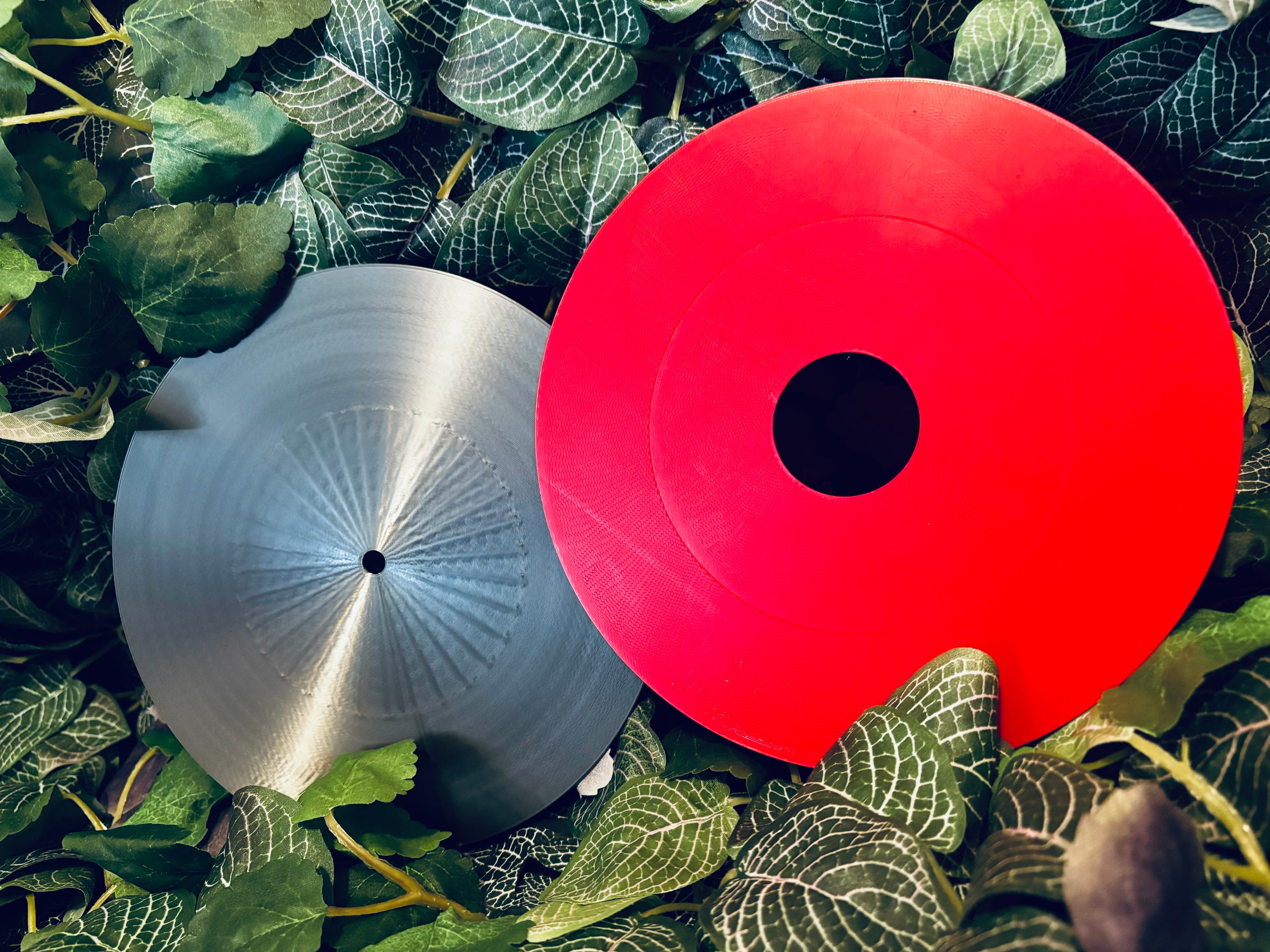 7" Inch Vinyl Record Single with Small Hole
