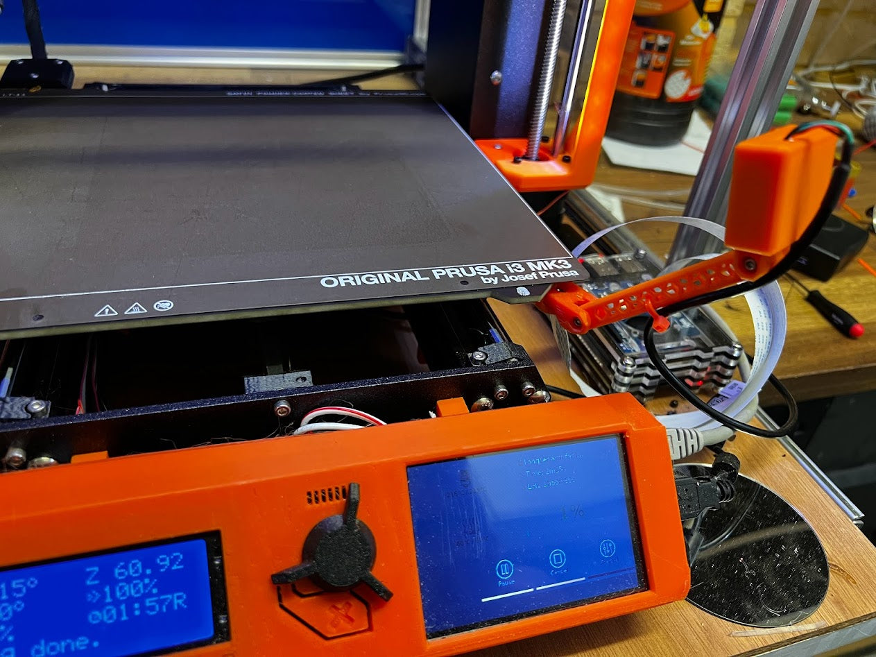 Prusa USB camera bed mount