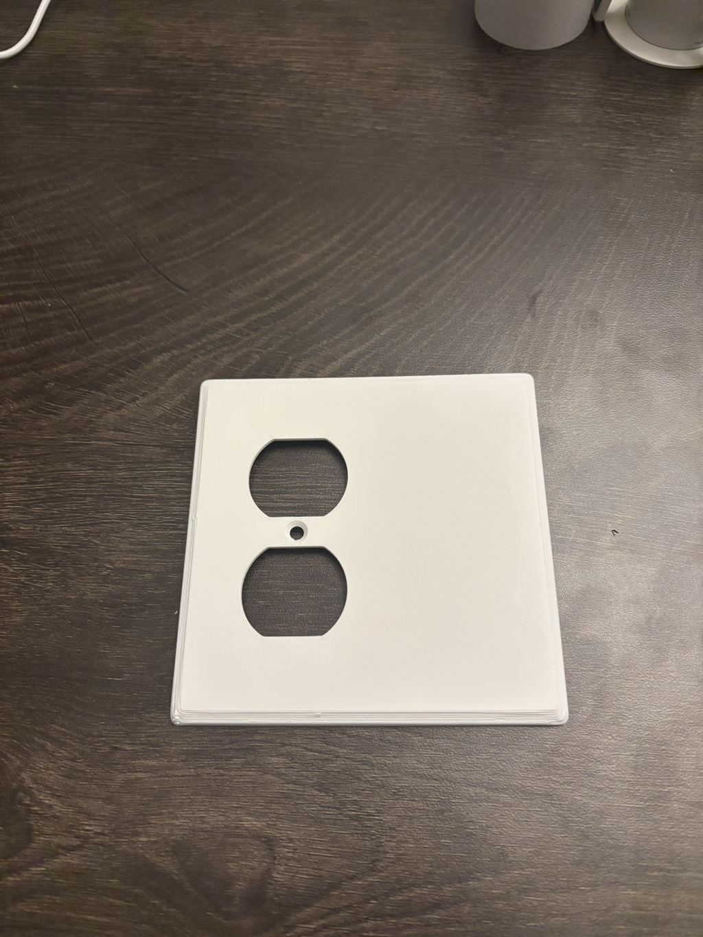 Double Gang Outlet & Blank Wall Plate