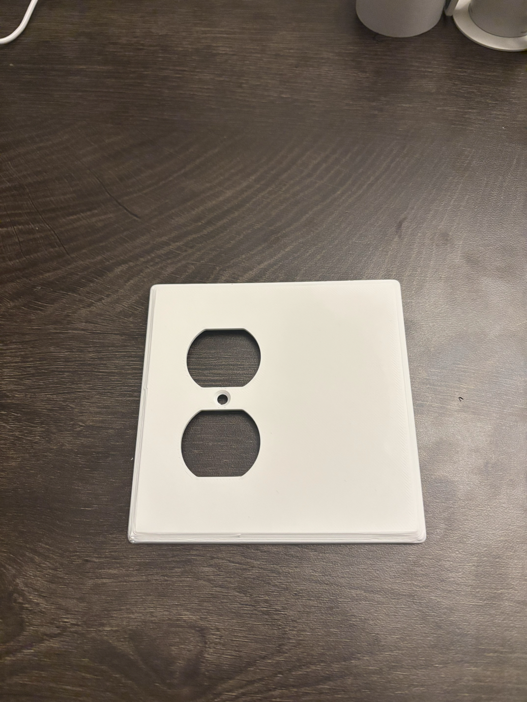 Double Gang Outlet & Blank Wall Plate