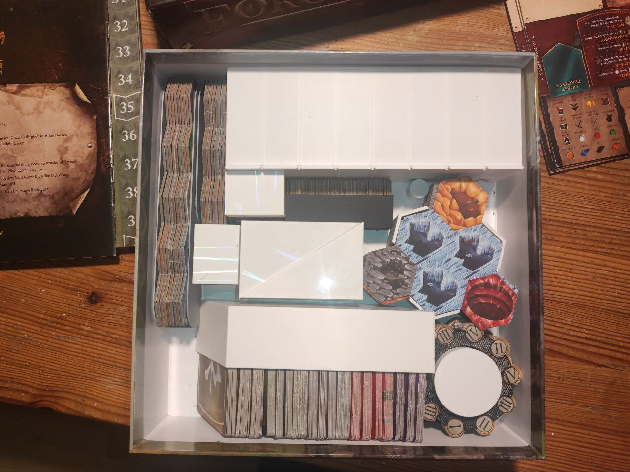 Forge war organizer insert