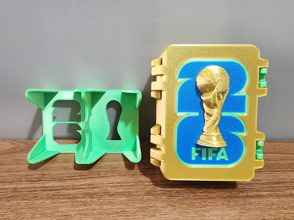 CAIXA FIGURINHA COPA DO MUNDO BY CREATE3D