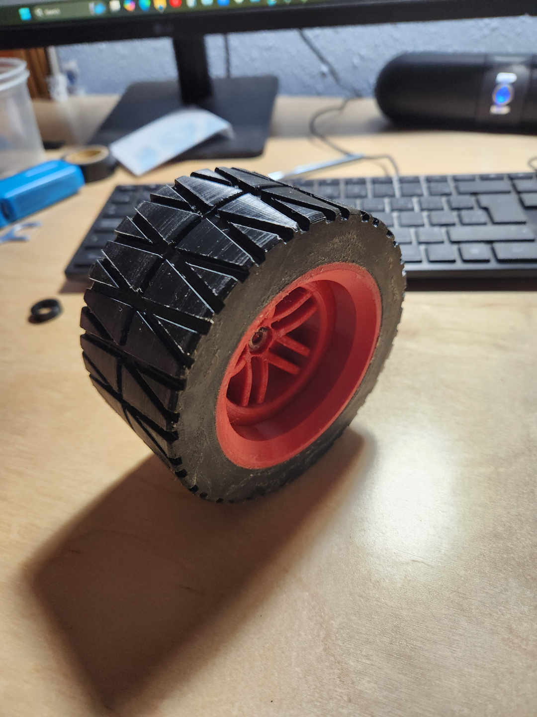 Traxxas Slash wide tire And Rim