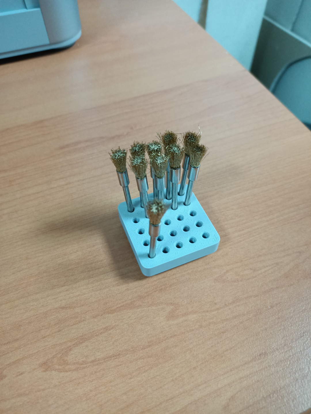 Gridfinity 1x1 Dremel Bit Holder