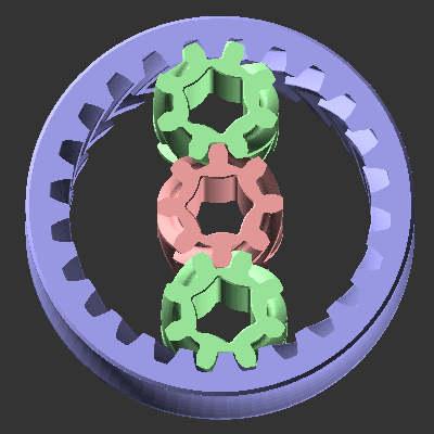 The Absurd Two-Planet Gear