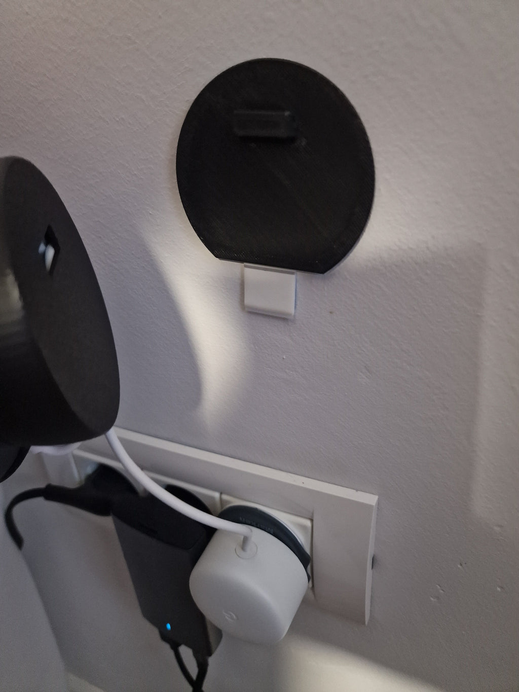 Google nest mini wall mount with tape