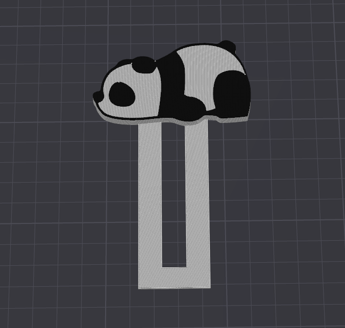 Sleepy PANDA - BOOKMARK