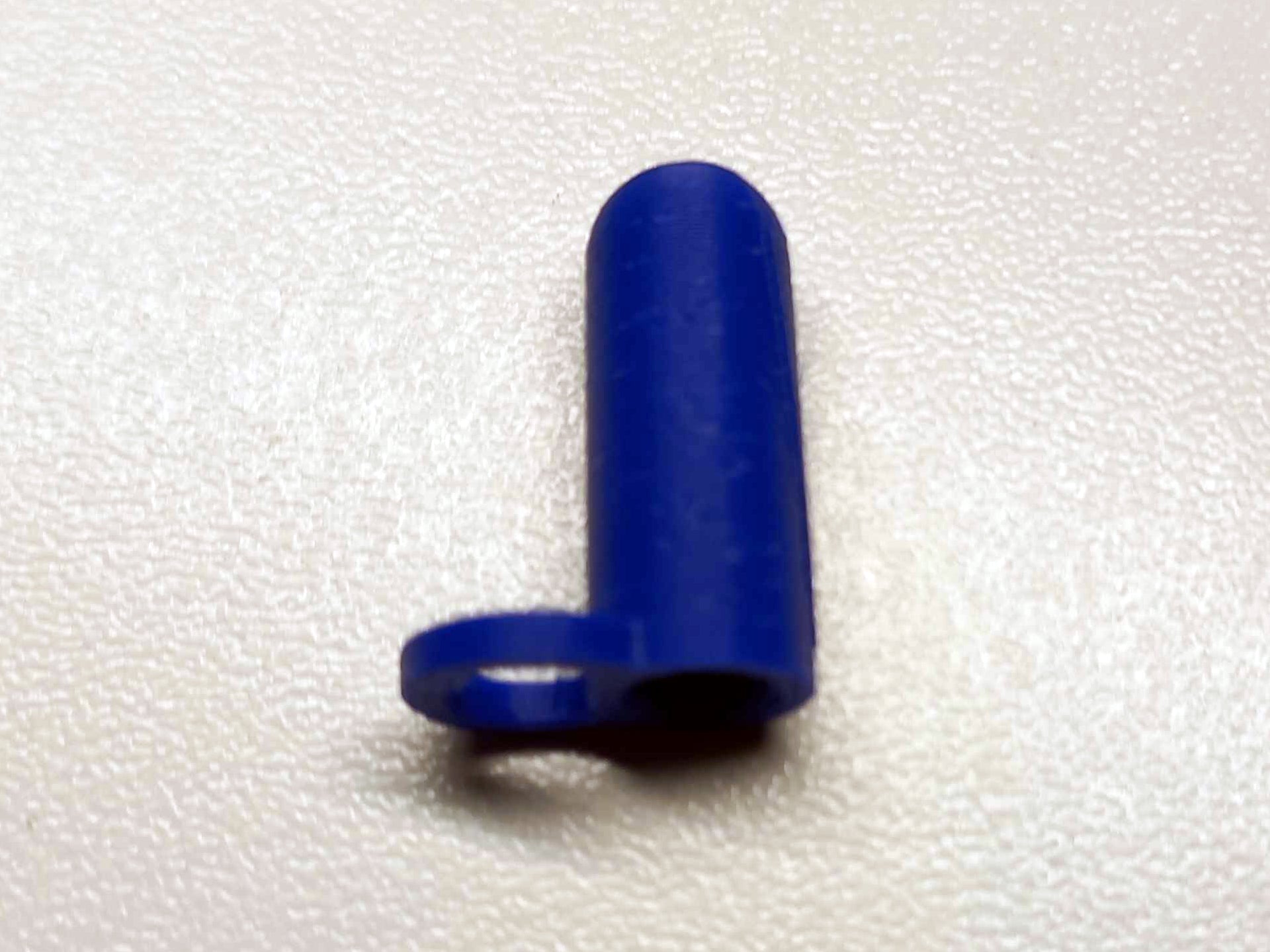 PTFE tube cap with hang ring