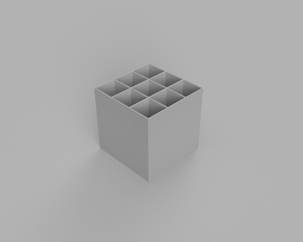 3x3 Upright Cable Storage Box
