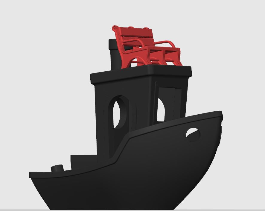It's a Bench on a Benchy!!