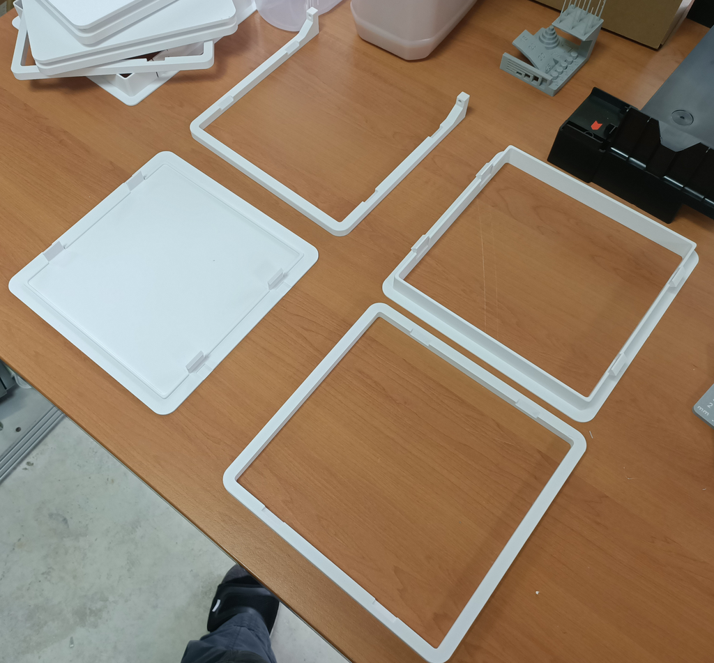 200mm Snap-Fit Access Panel for 10mm thick wall