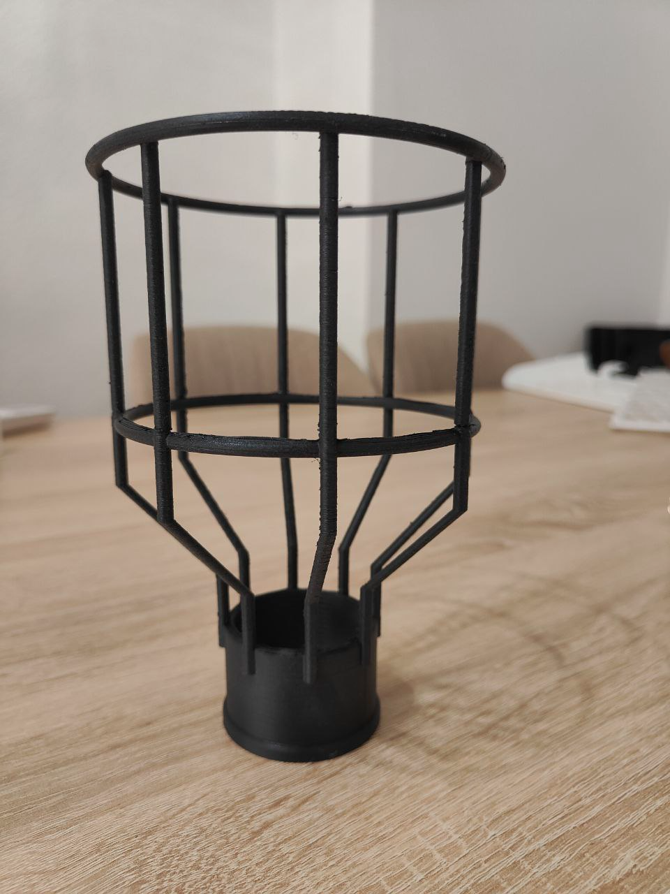 Vintage light bulb cage or Ceiling Fan Light