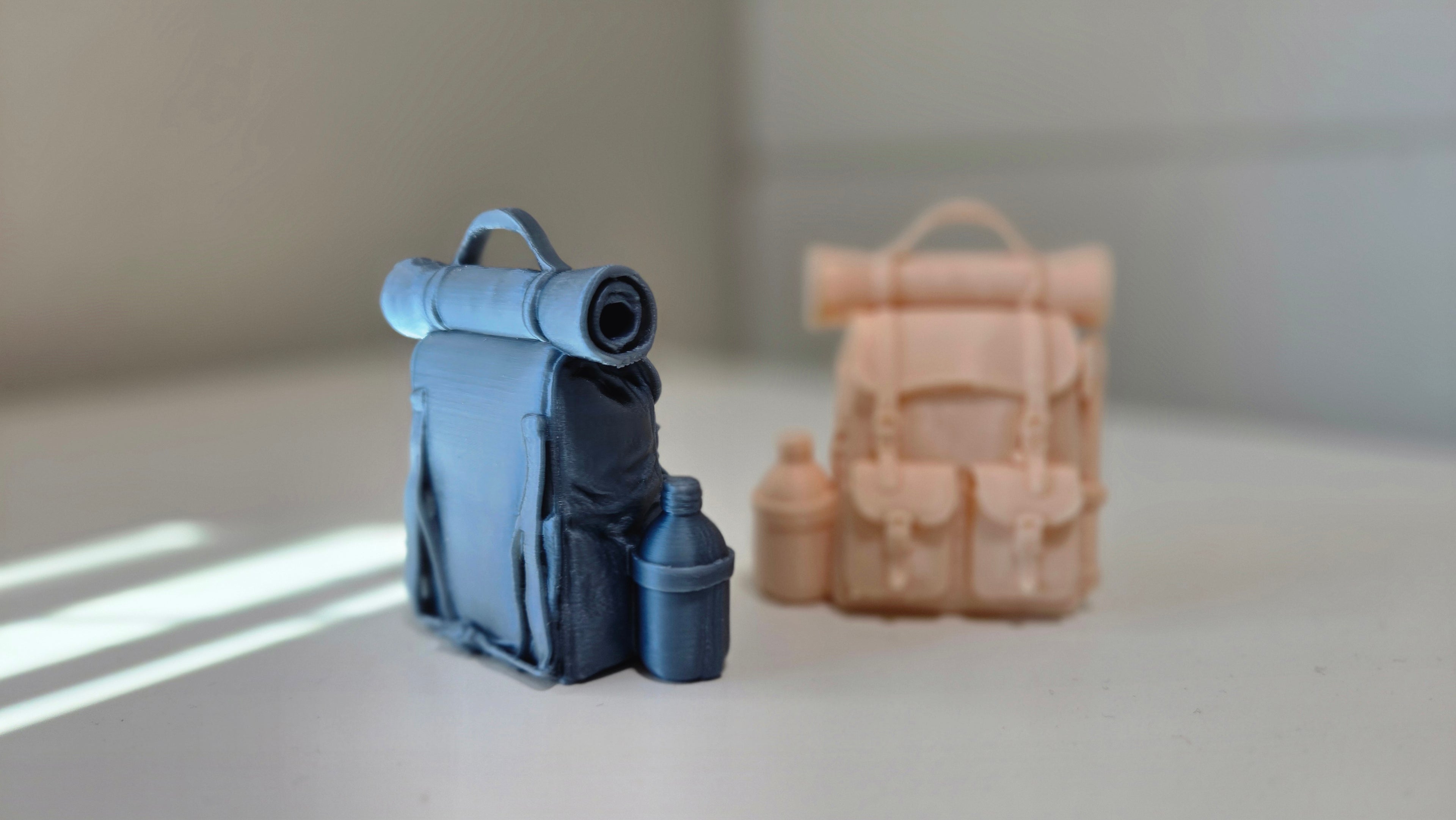 Mini Hiking Backpack Keychain