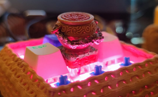 Elden ring artisan keycap Pot Boy